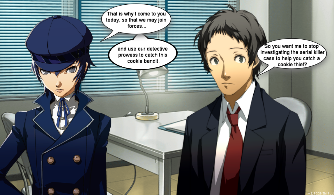 persona4comics:  Your Friendly Neighborhood Detective