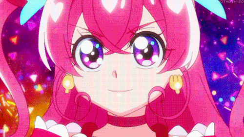 #delicious party precure  #delicious party♡pretty cure #デリシャスパーティ♡プリキュア#cure precious#cure spicy#cure yumyum#my gif