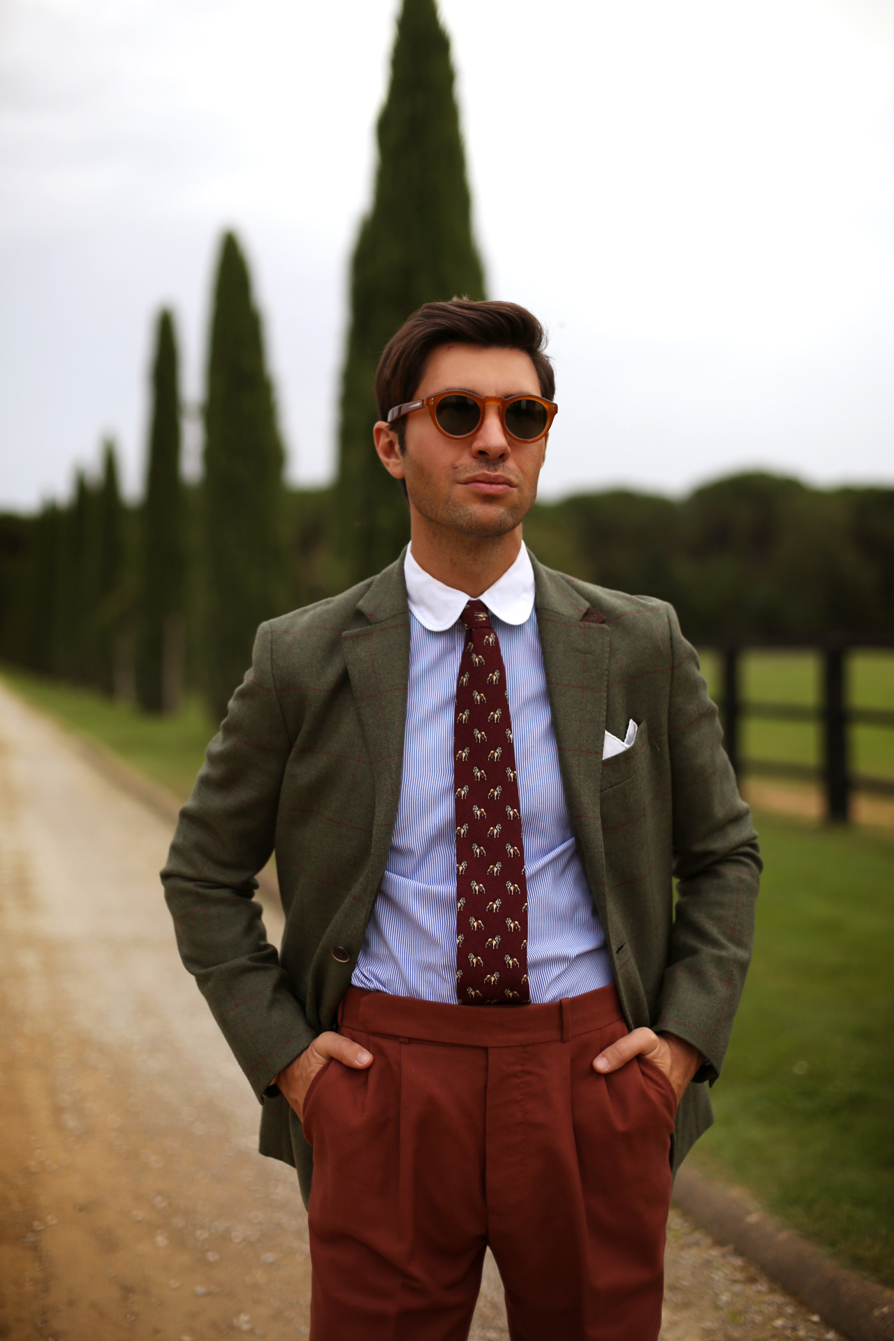 Filippo Fiora — Filippo Fiora wearing + Hermès Kelly Depeche