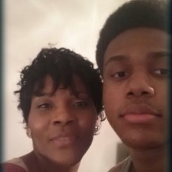 My beautiful mom n lil bro! Love my family!! #GossettFamily #SheSoPretty #MyMaLookBetterThanYours