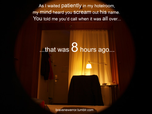 You didn&rsquo;t tell me the roomnumber You didn&rsquo;t even tell me what floor you&rsq