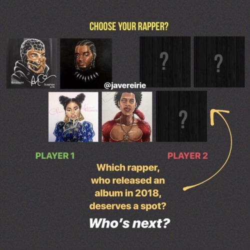 A work in progress… rappers x fighting games