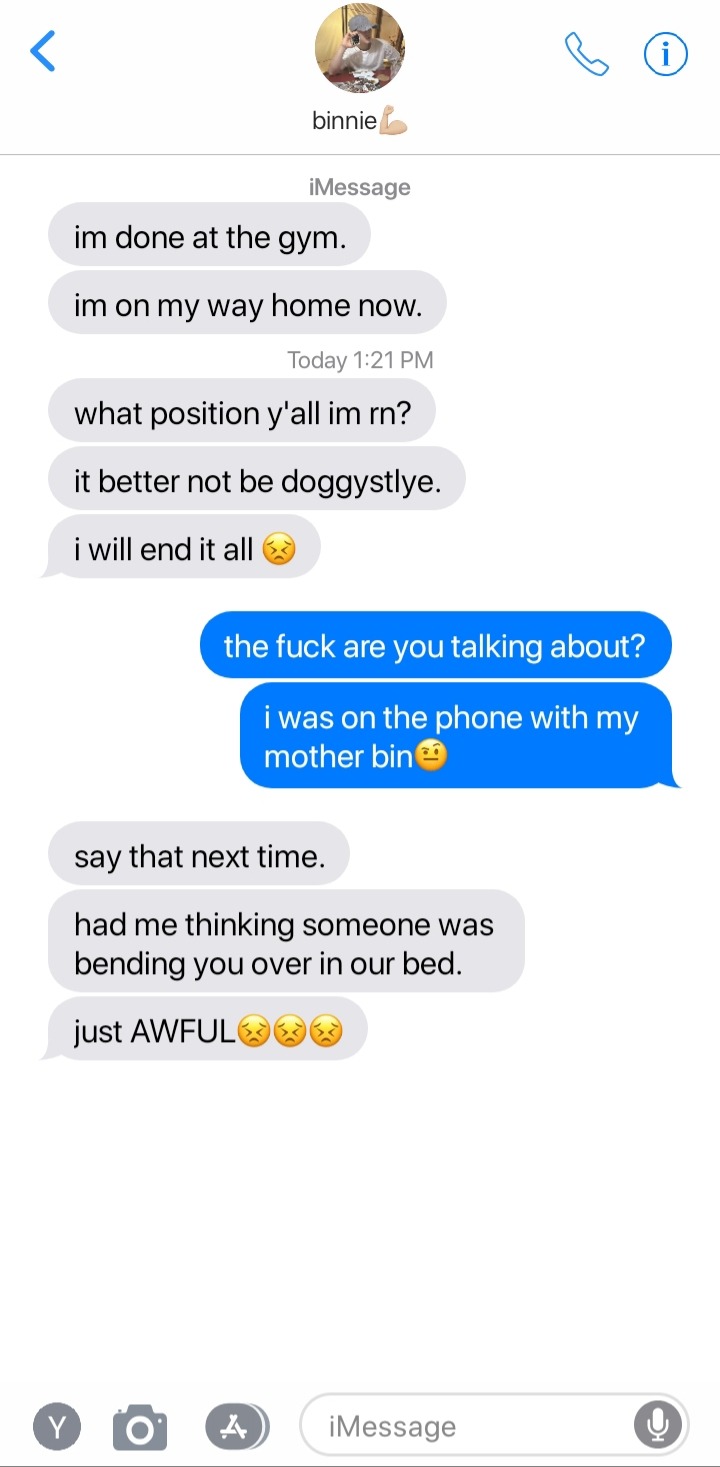 ʚ : SKZ TEXTING YOU "WHAT POSITION YALL IN?" ₊̣ ! 