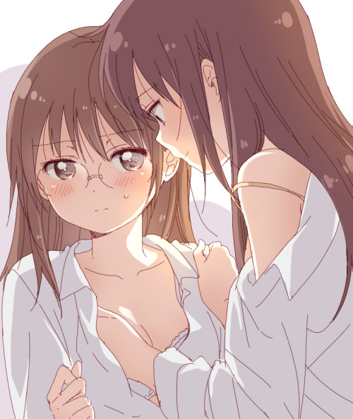 girlxgirlxcat:  By: なもり 