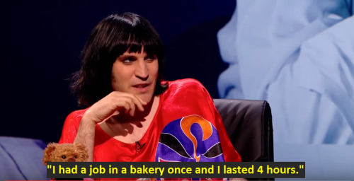 nuka-rockit: [Noel Fielding on QI XL N06 - Night, about one of his first jobs as a teen] I’m just w