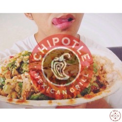 Day 81: Chipotle 👅💦❤️#100happydays #100daycountdowntil21