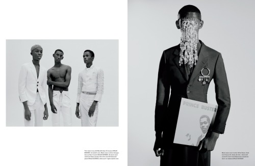 aesthetenoir:“The Prince” by Jamie Morgan for Arena Homme + (Styling by: Tom Guinness)