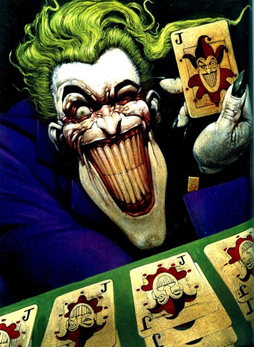 devilonadinosaur:  The Joker by Carl Critchlow. 