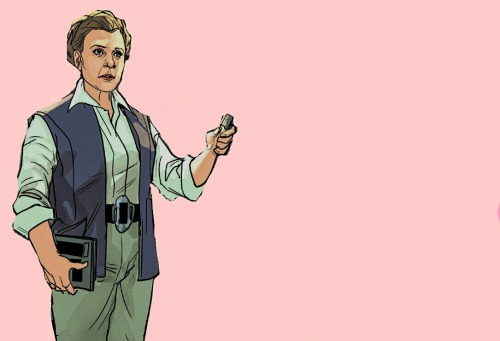 cassianoandor:General Leia in Poe Dameron #1