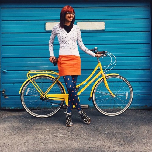 ottawavelovogue:  Today’s tame #bikestyle