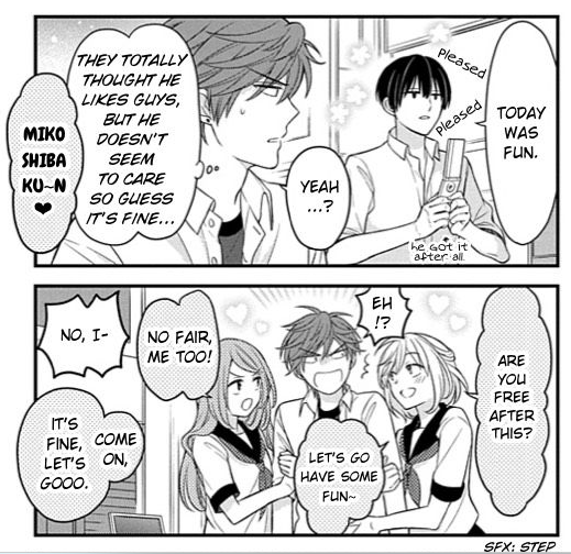 theanimulyfe:  chapter 76 is a blessing to mayumiko shippers 