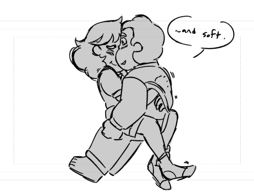 ftecho4:acynosure:Comfort touchesMaking out was weird. Connie and Steven both agreed on that.But it 