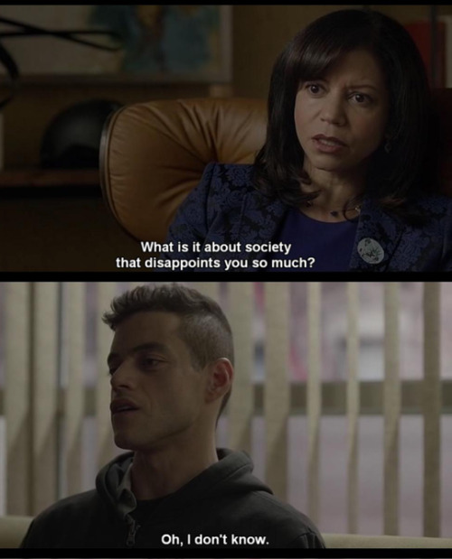 Porn Pics n-is4nathan:  Mr. Robot S01E01 