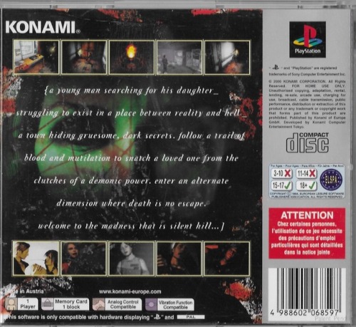 video-games-girls-play-to: Silent Hill nostalgia❤️ (uk platinum version) i think i was under age whe