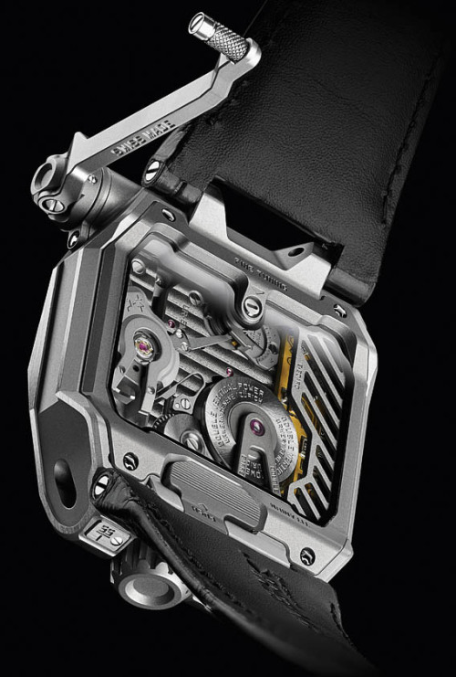 Urwerk EMC. (via Urwerk EMC. The Mechanical Smart Watch - HisPotion)