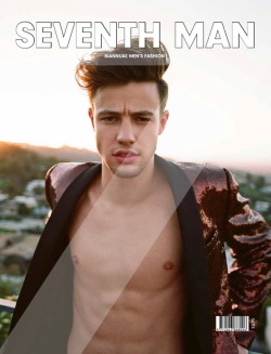 Cameron Dallas in Dolce&Gabbana on the cover of Seventh Man Spring 2017