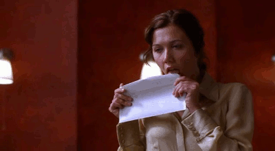 Maggie Gyllenhaal, &ldquo;Secretary&rdquo; (Steven Shainberg, 2002).  