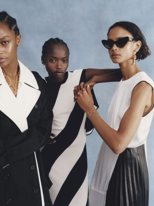 Agi Akur, Fuyao Li, Karly Loyce, Malaika Holmen by Benjamin Vnuk for Vogue UK March 2020