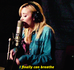 cantdisguise:  …Let it go, let it go, can’t hold it back anymore… 