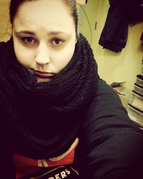 I guess you could say that it&rsquo;s a little cold at work #selfie #supervisor #winter #cold #s