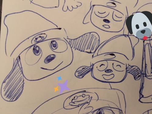 parappa doodles from history class 