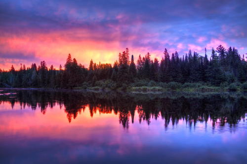 earthlynation:  (via 500px / West Branch of the Penobscott River, Maine by Tom Fiore) 