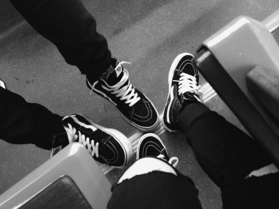 vans sk8 hi black tumblr