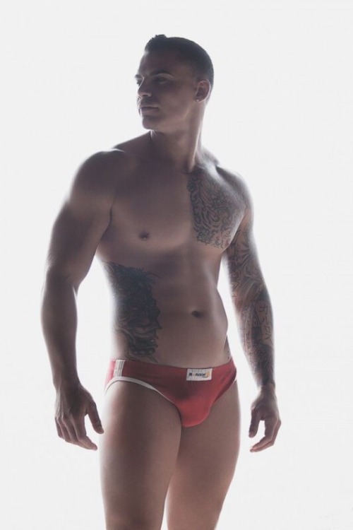 the-bulge-project:  Carlos Rosell by Adrián C. Martín for Rufskin Underwear 