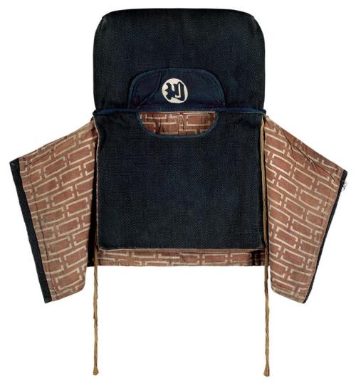 mia-japanese-korean: Fireman’s hood (hikeshi-zukin) with family crest, Unknown Japanese, late 19th-e