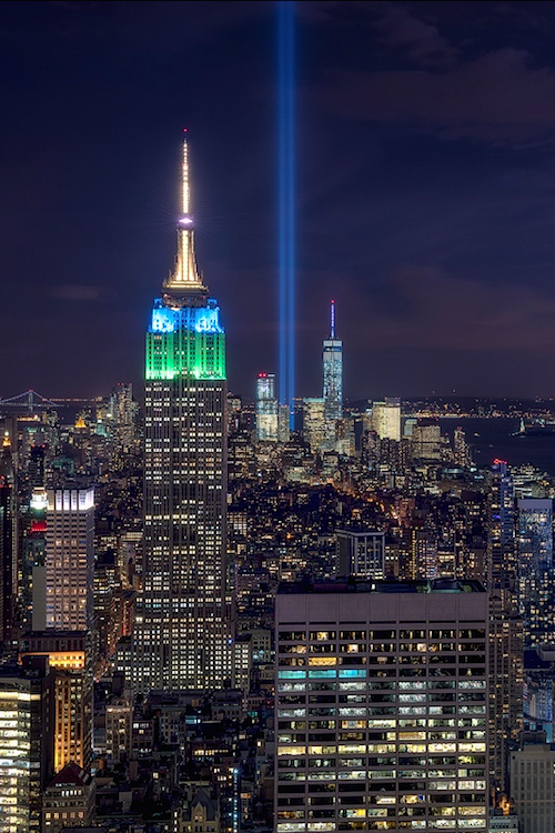 thelavishsociety:Tribute In Light by Marcelo Castro | LVSH