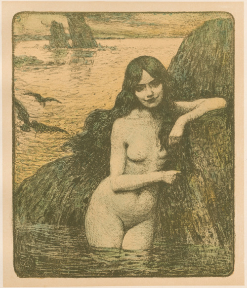 cma-prints: Sirène, Charles-François-Prosper Guérin, 1896, Cleveland Museum of 