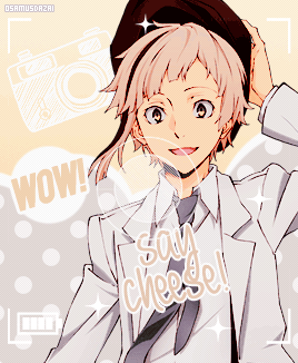 osamusdazai:  ✰ SAY CHEESE! ✰ヾ（〃＾∇＾）ﾉ♪ 