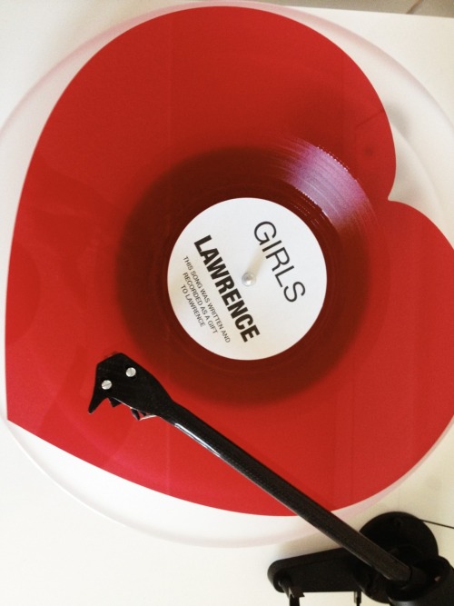Girls-Lawrence Heart Shape Vinyl True Panther Sounds