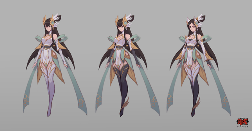 Divine Sword Irelia skin concepts