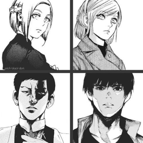 pitch-black-dark: TG Characters then & now pt 1