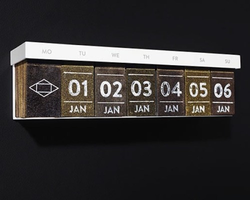 This is a calendar designed for the German tea company Hälssen &amp; Lyon. It&rsqu