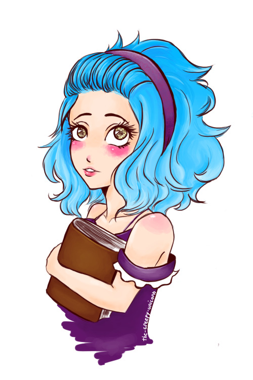 the-creepy-unicorn:So… I wanted to draw Levy… 