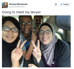 texelations:  sweetestchill:  👏👏👏  How you can support Ahmed:  Read about what happened to him Fill out an encouragement in this form  Tweet under the #HelpAhmedMake or the #IStandWithAhmed hashtags 