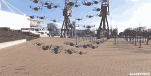 nomellamesfriki:  52 Drones sincronizados