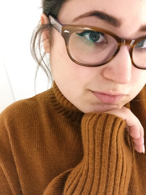 coffeetooth:my aesthetic is trying on a $50 turtleneck and liking the color but refusing to spend th