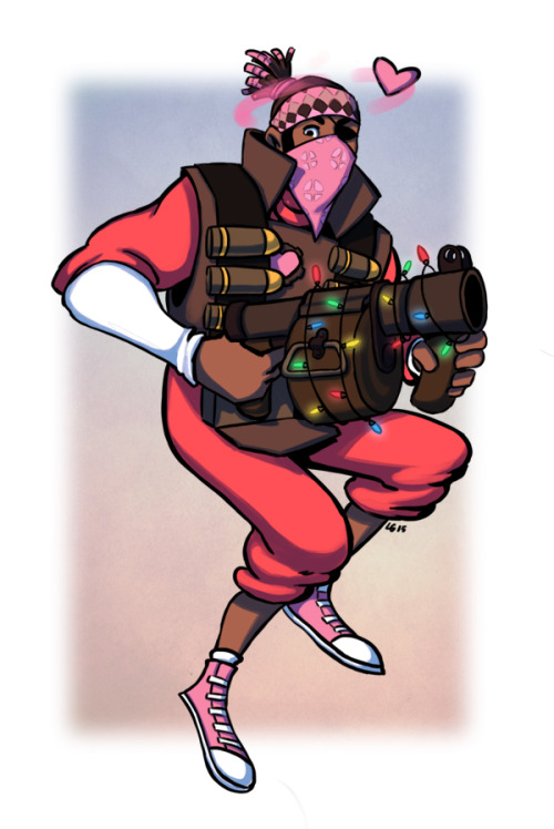 a long waited commission for a friend on Steam with his demoman!I really enjoyed making this :D
