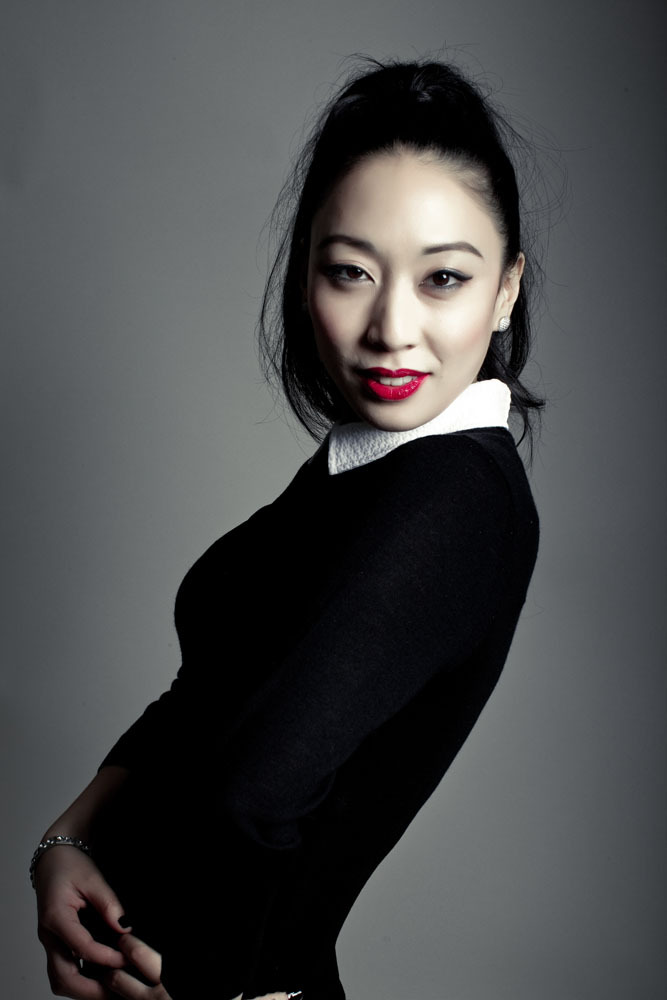 IRON CHEF JUDY JOO (red lip dior) photographed by landis smithers