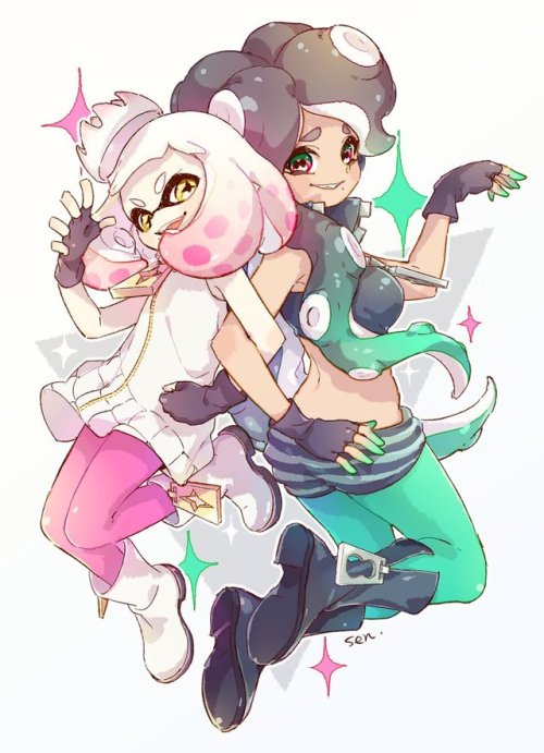 There’s a lot of fantastic art for Splatoon, but where are the damn lewds!? I can’t stop posting inn