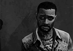 coreycotts:  video game meme - [4/5] quotes: luke (the walking dead) 