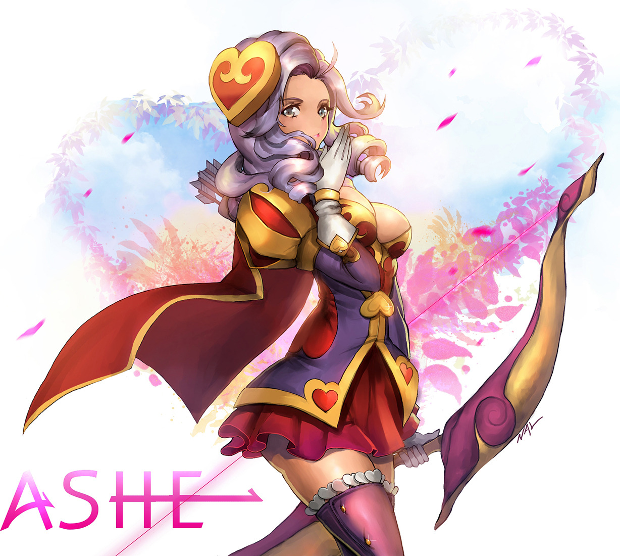 league-of-legends-sexy-girls:  Ashe 