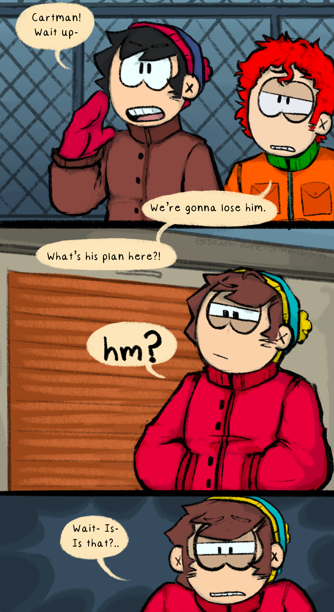 Kyle x cartman comic