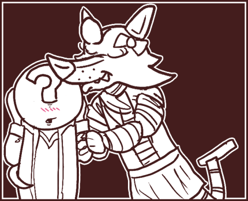 Crossfox and anonymous go on a date~