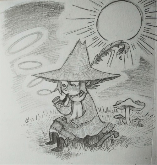 thebluecoffeetin:Snufkin in his various forms 