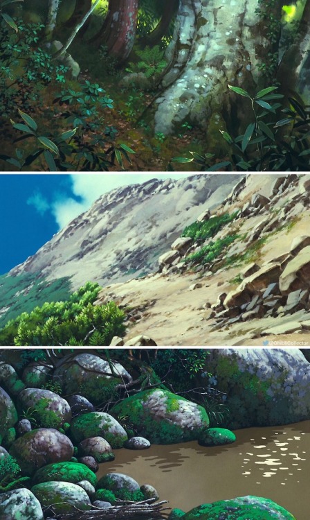 ghibli-collector:Princess Mononoke もののけ姫 - Dir. Hayao Miyazaki (1997)Please check out my new Ghibli 