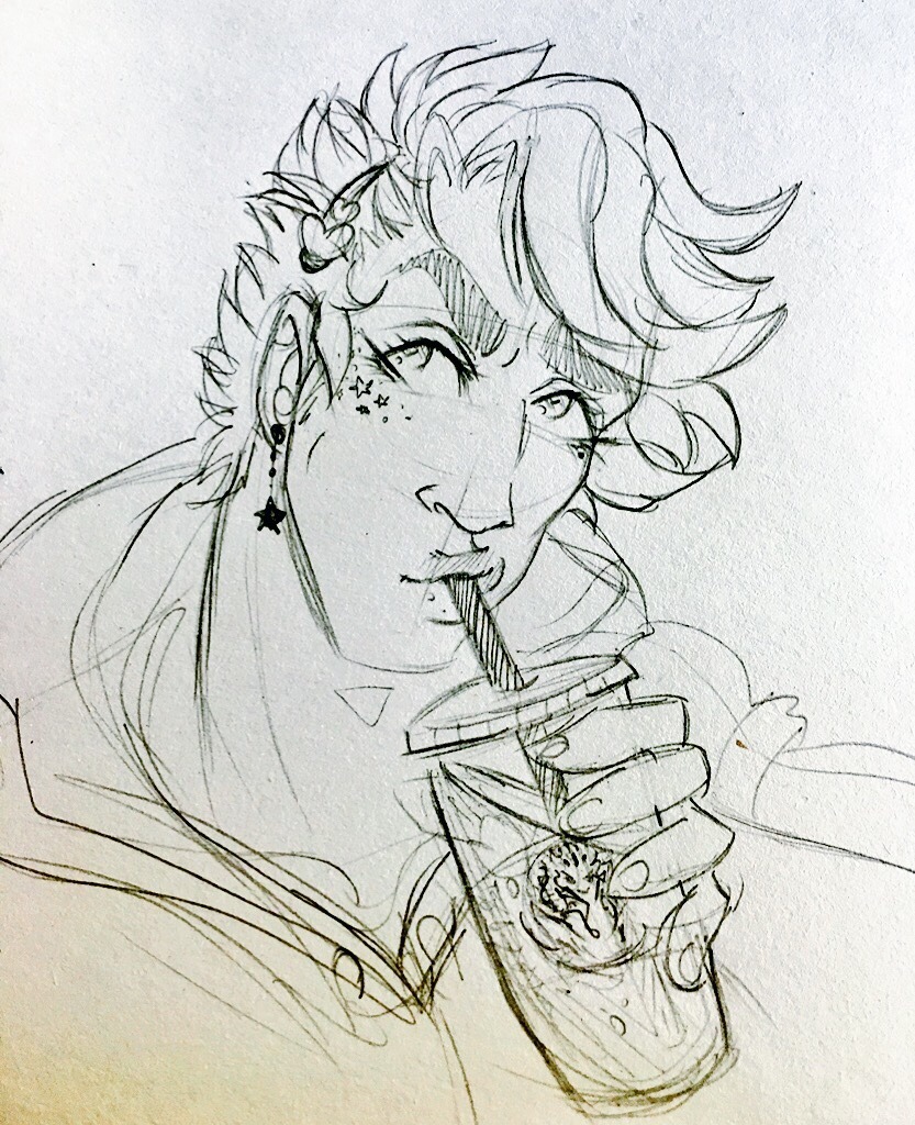 pixelai8ou:  Shows up 15 minutes late to class with Karsbucks 
